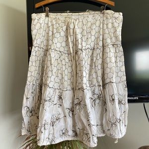 100% cotton Max studio skirt